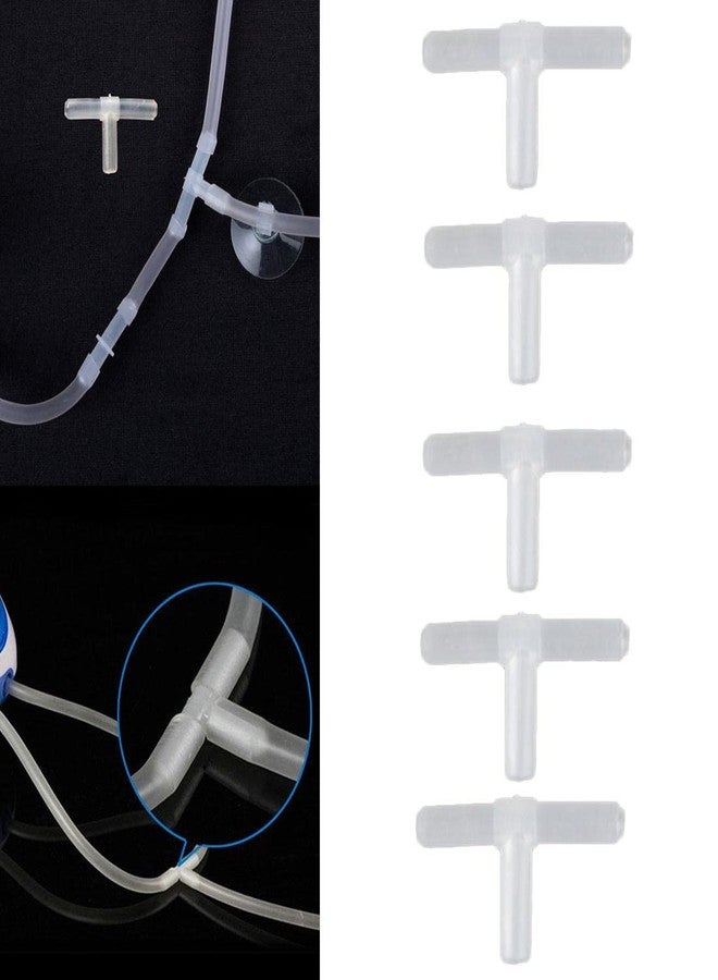 وصلات أنابيب مضخات هواء أحواض السمك البلاستيكية ثلاثية الاتجاهات من VAYINATO®، مقاس 4 مم (عبوة من 20 قطعة) من Petzlifeworld - Image 2